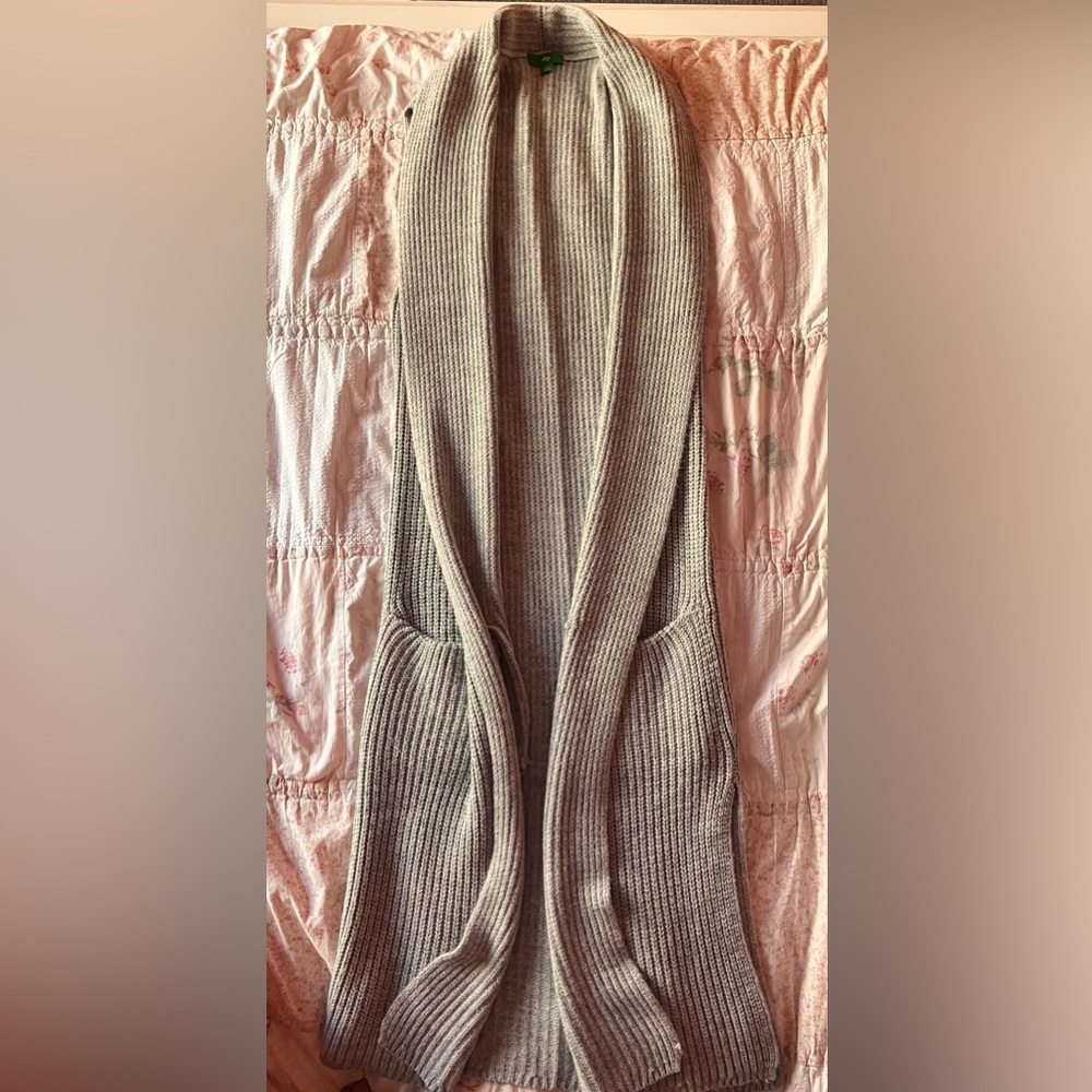 long cardigan vest